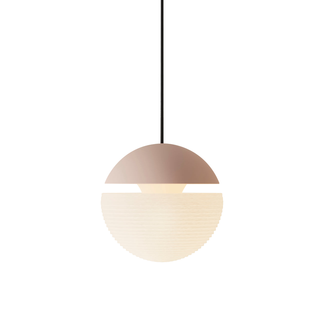Cora Pendant Light: Coral