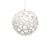 Coral Pendant Light: Extra Large + White + White
