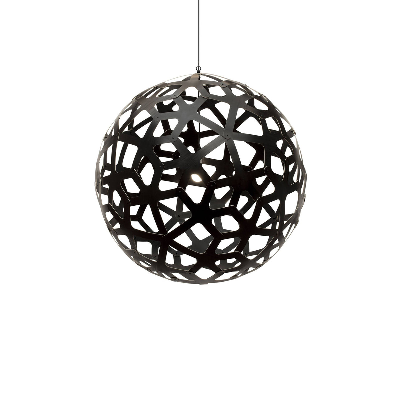 Coral Pendant Light: XX Large + Black + Black