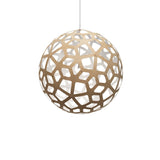 Coral Pendant Light: XX Large + Bamboo + White + White