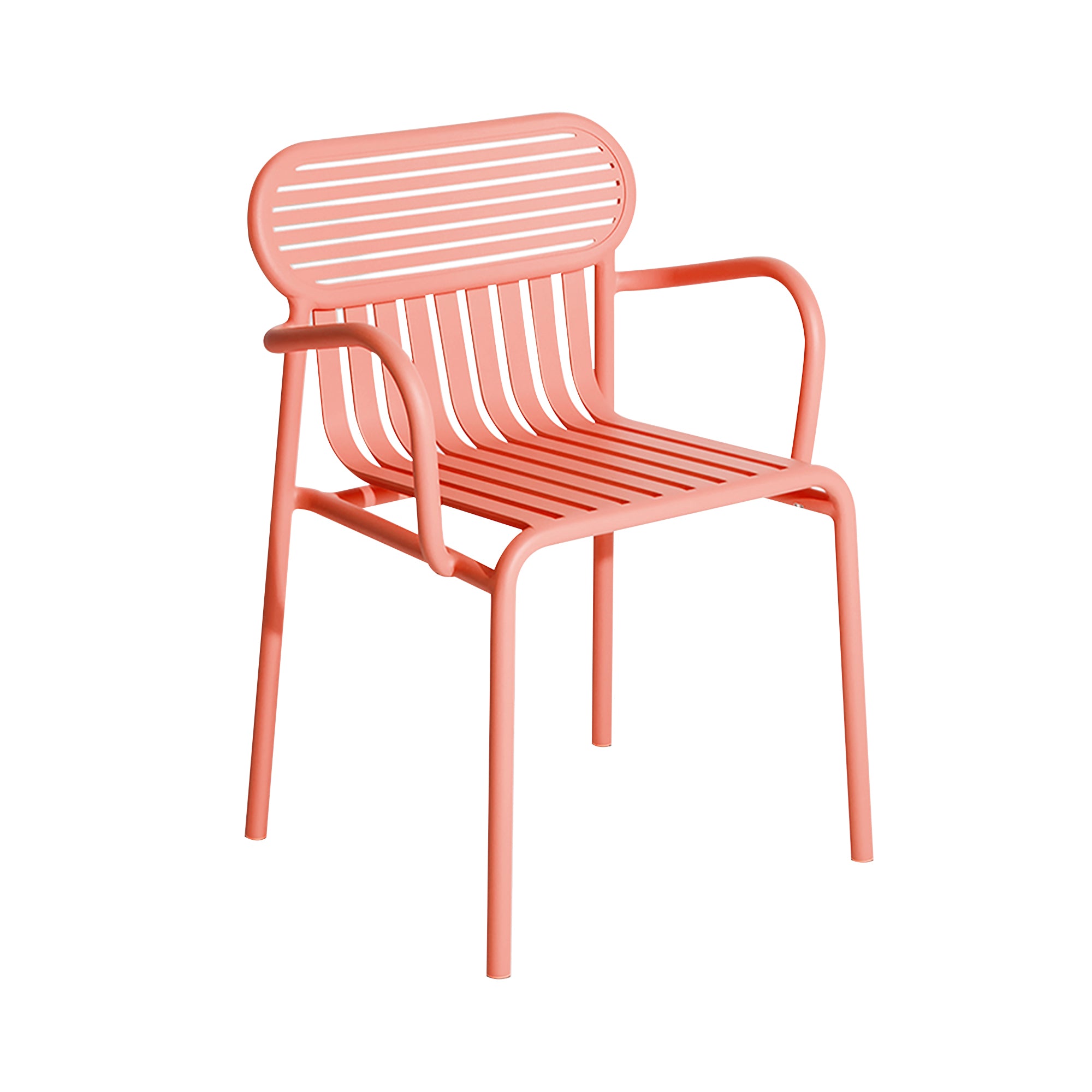 Week-End Stacking Armchair: Set of 2 + Coral