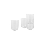 Corky Glasses: Set of 4 + Tall + Clear