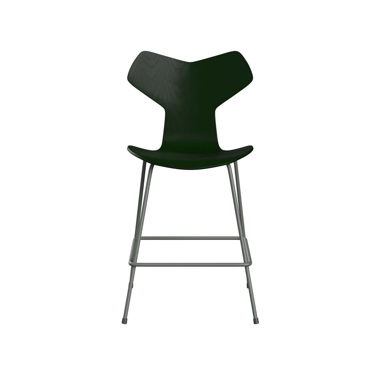 Grand Prix Bar + Counter Stool: Counter + Evergreen Lacquered Veneer