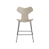 Grand Prix Bar + Counter Stool: Counter + Light Beige Lacquered Veneer