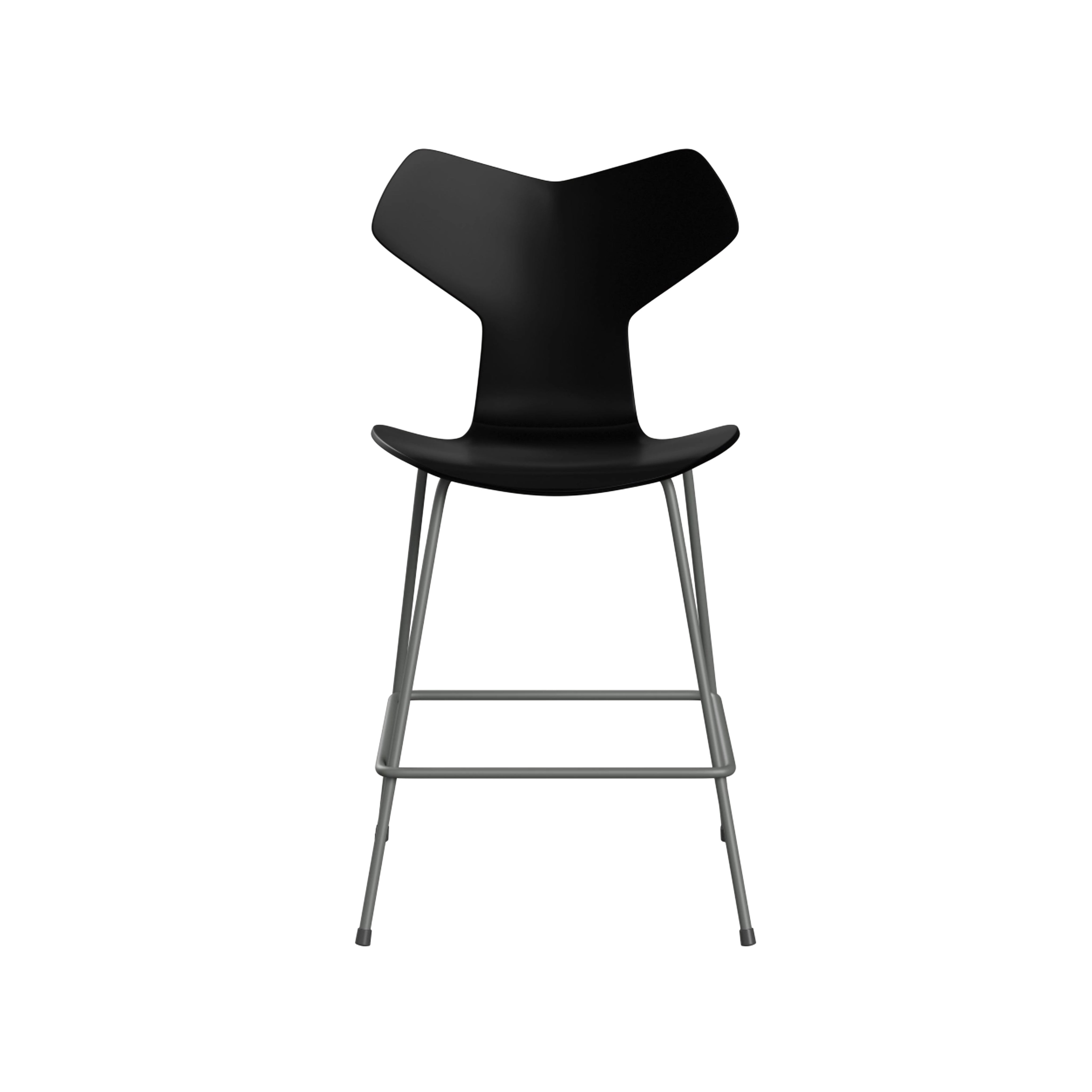 Grand Prix Bar + Counter Stool: Counter + Black