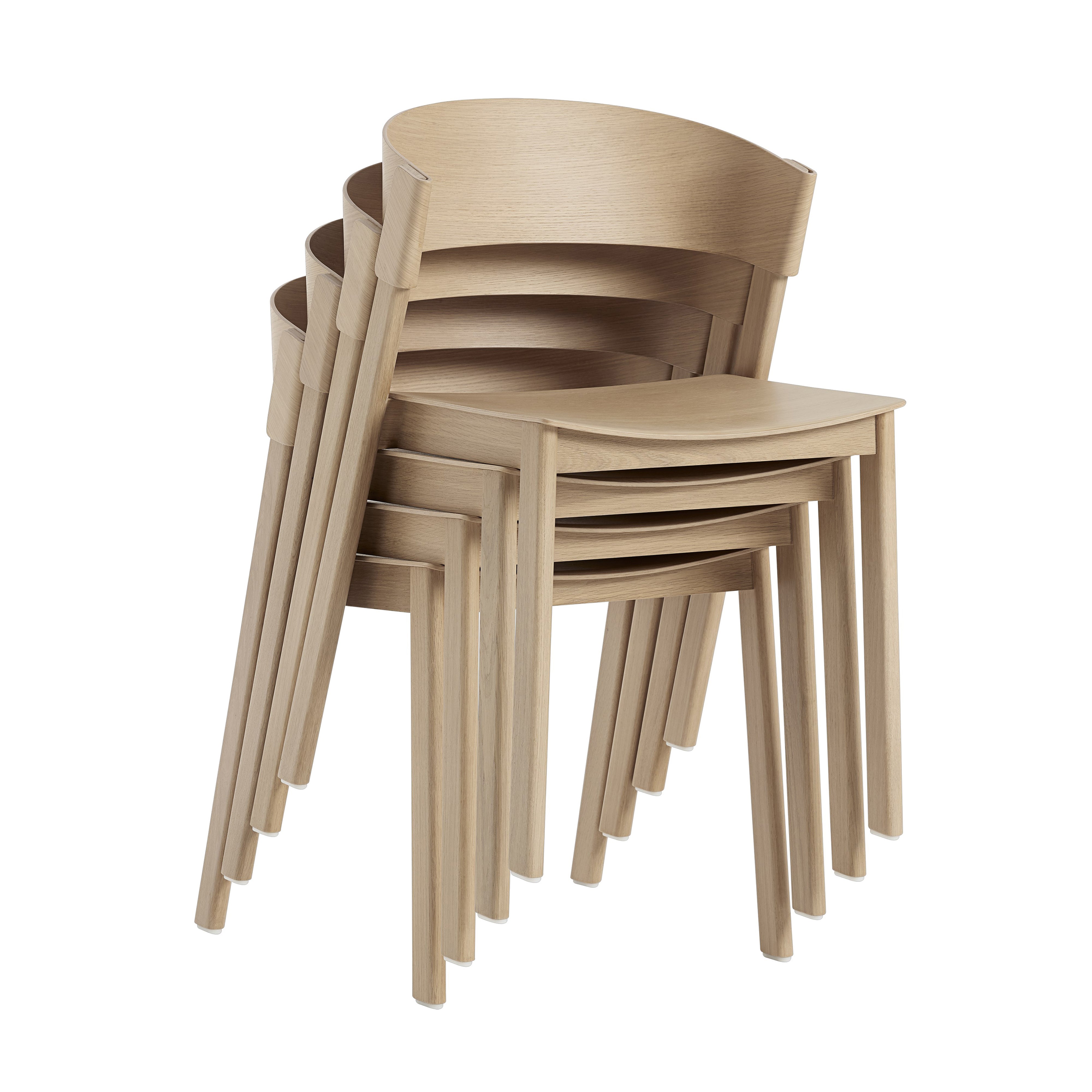 Cover Side Chair: Oak