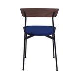 Crawford Dining Chair U: Dark Brown Oak