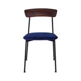 Crawford Dining Chair U: Dark Brown Oak