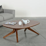 Cross Oval Coffee Table