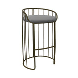 Tonella Bar + Counter Stool: Bar + Curry Matt Lacquered