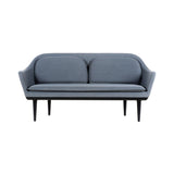 Lunar Sofa: Black Oak