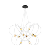 Munari 10 Pendant Lamp: Black
