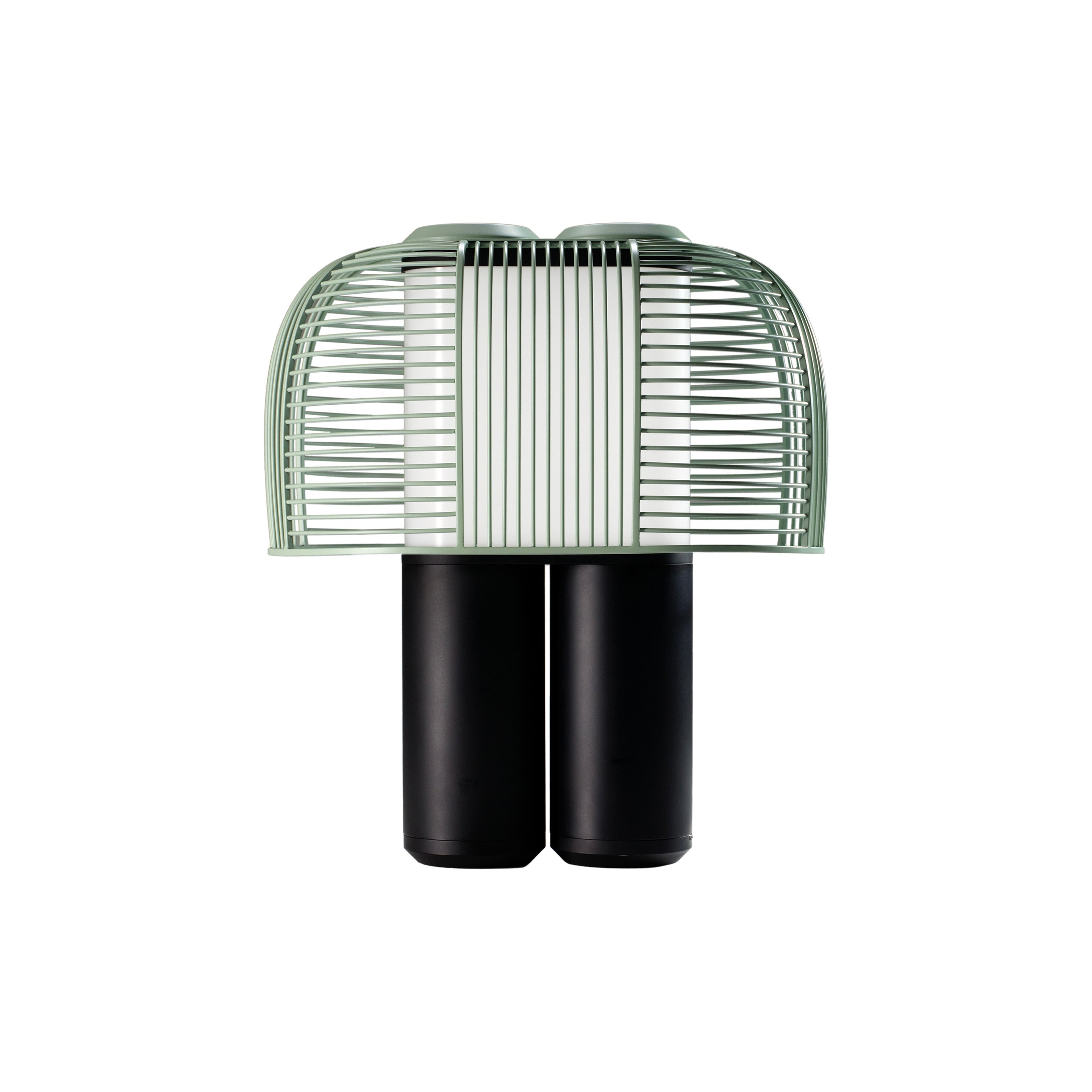 Yasuke Table Lamp: Black + Green