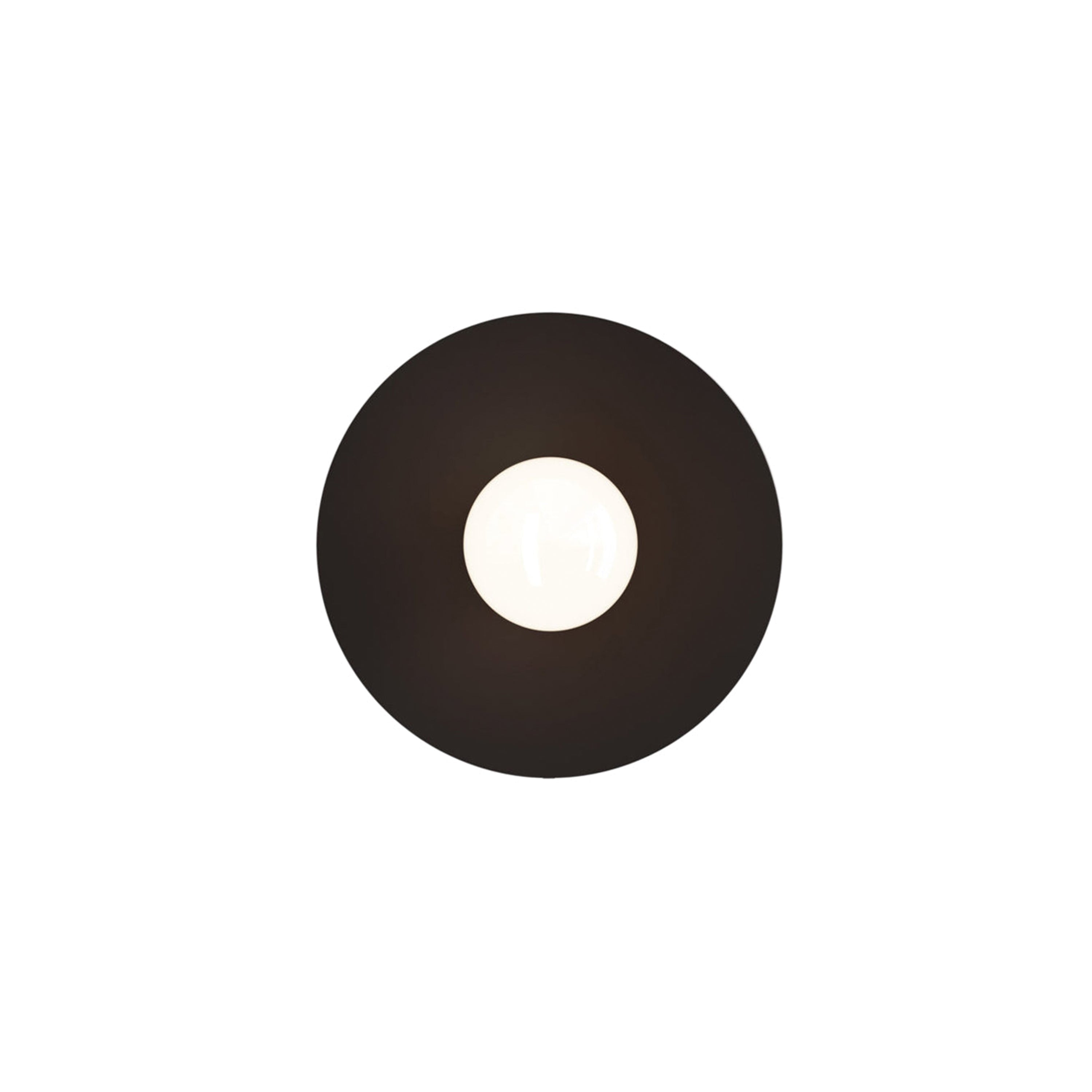 Dot Wall Lamp: Hardwire + Textured Black