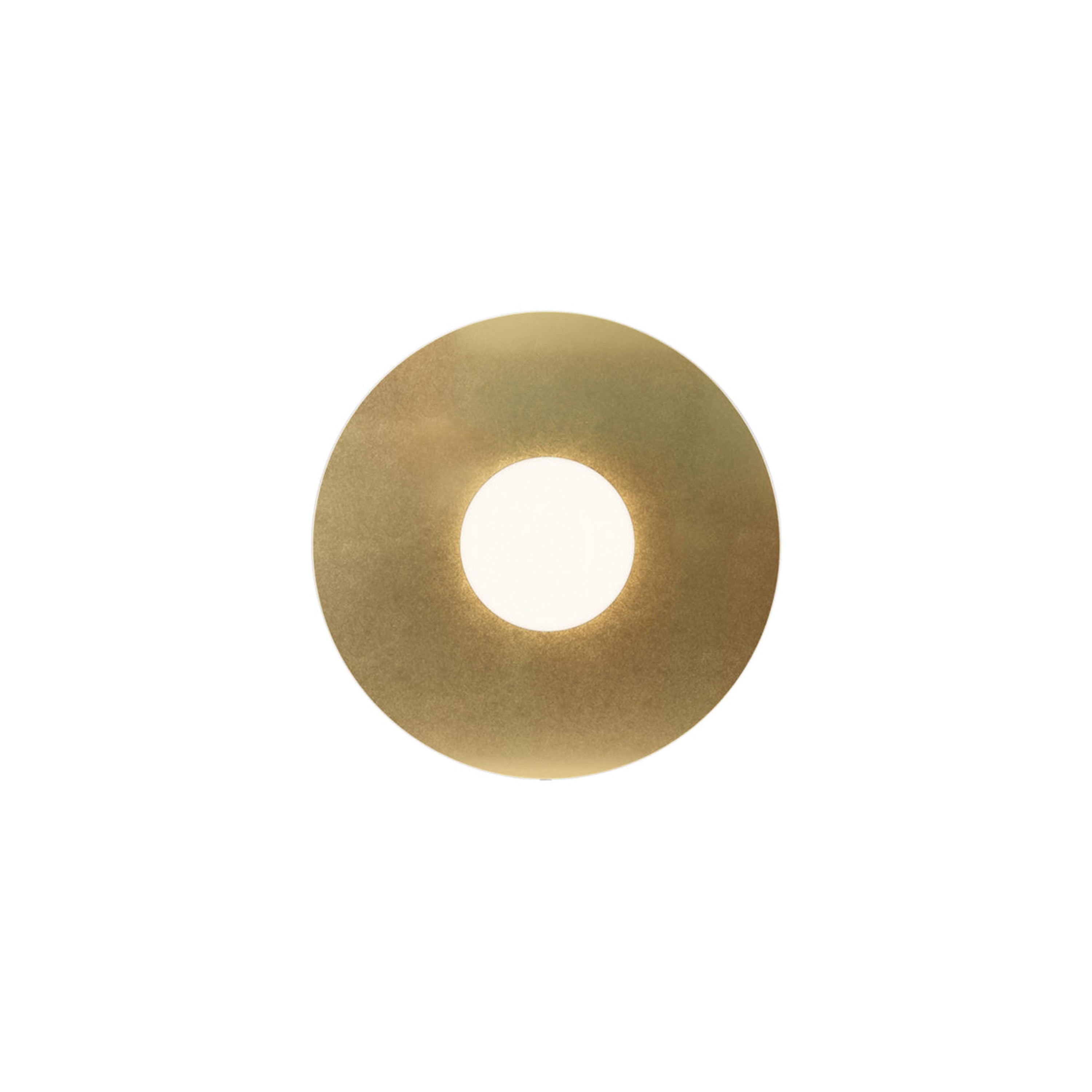 Dot Wall Lamp: Hardwire + Brass