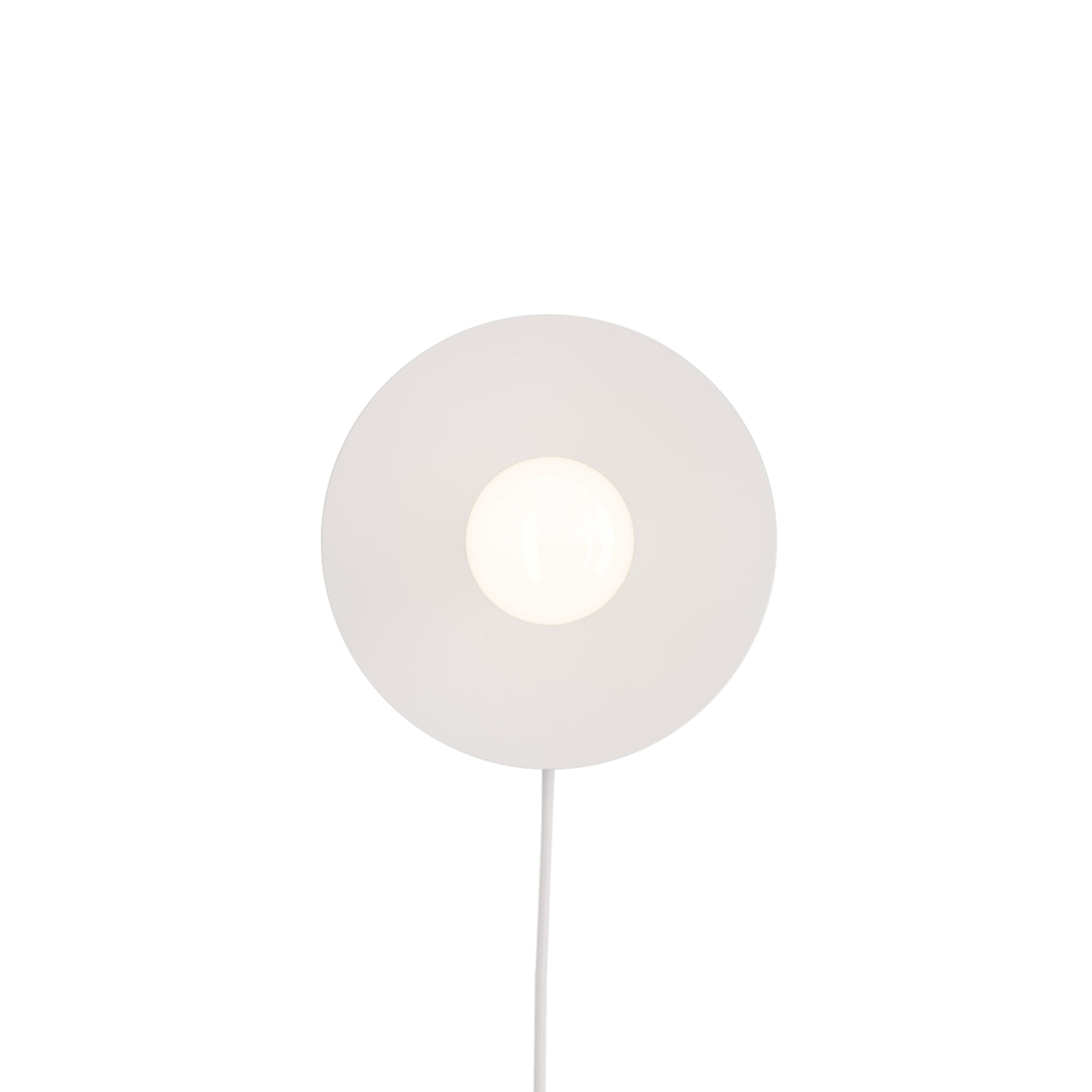 Dot Wall Lamp: White + White