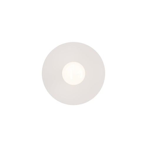 Dot Wall Lamp: Hardwire + Textured White