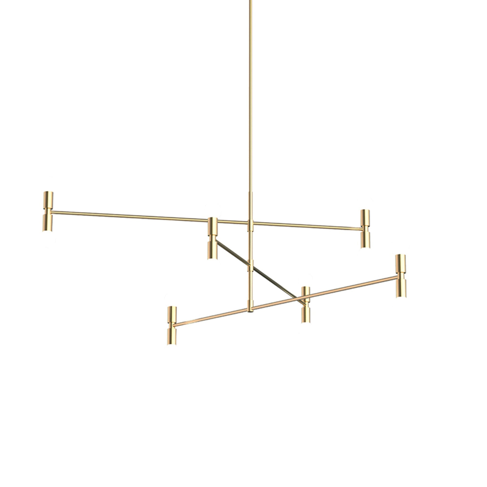 Dot 14 Pendant: Brass + Model B