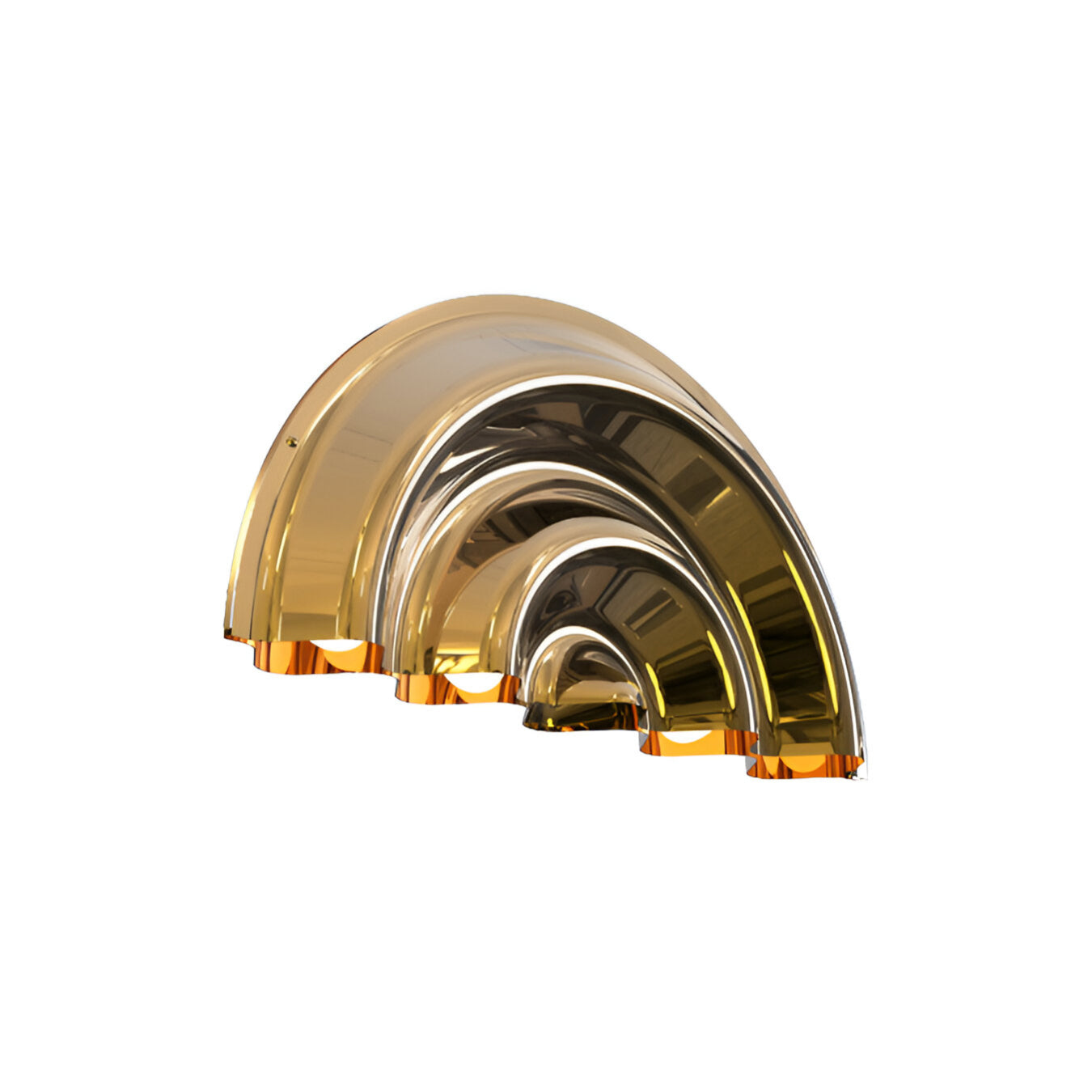 Doppler Wall Lamp: Gold