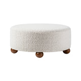 Luupo Ottoman: Extra Large + High + Fumed Oak