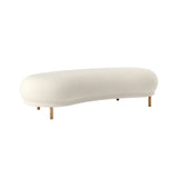 Dandy Ottoman: Natural Oak