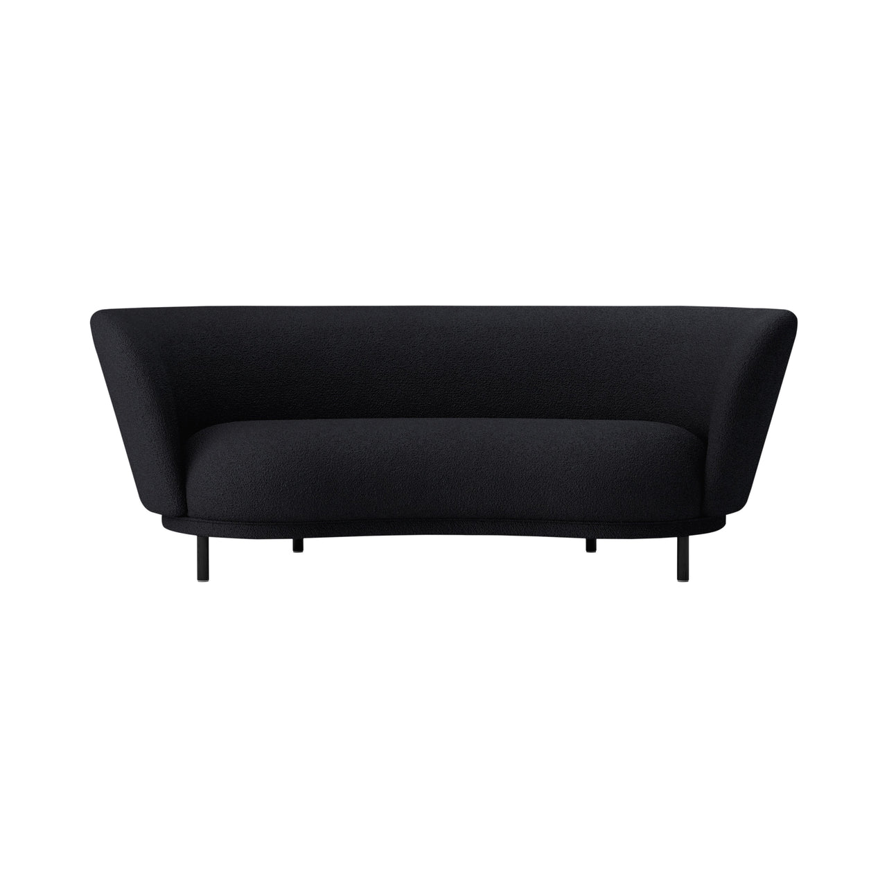 Dandy 2 Seater Sofa: Black