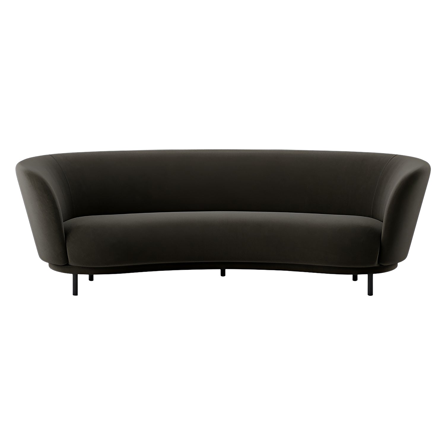 Dandy 3 Seater Sofa: Black Oak