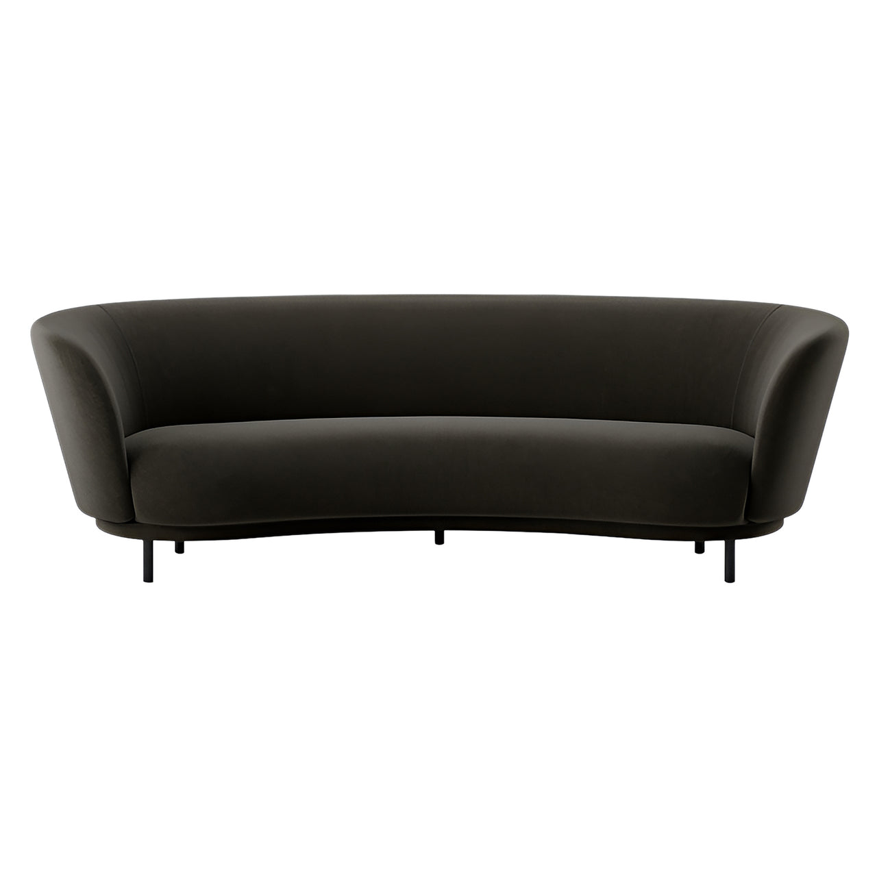 Dandy 3 Seater Sofa: Black Oak