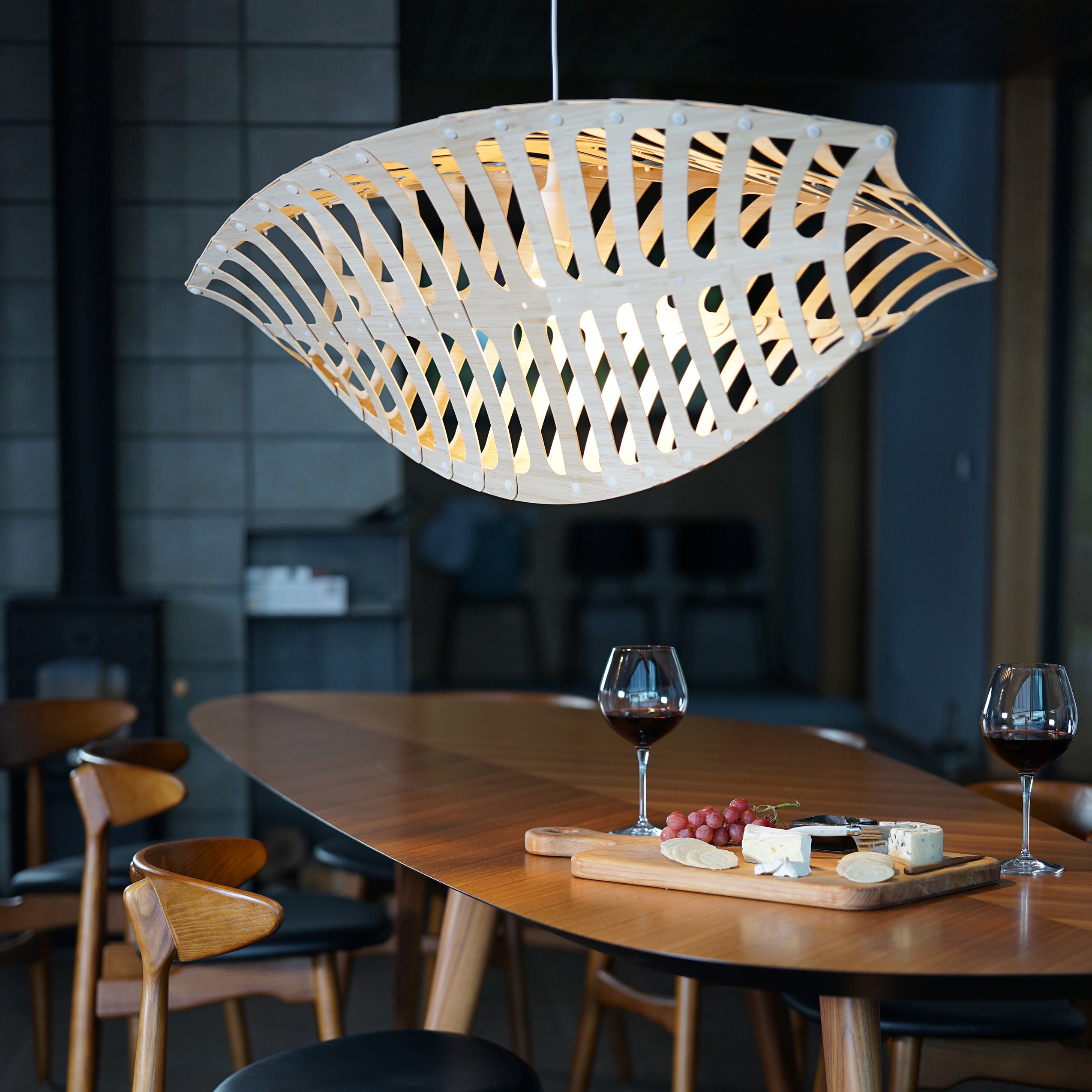 Toru Horizontal Pendant Light: Small