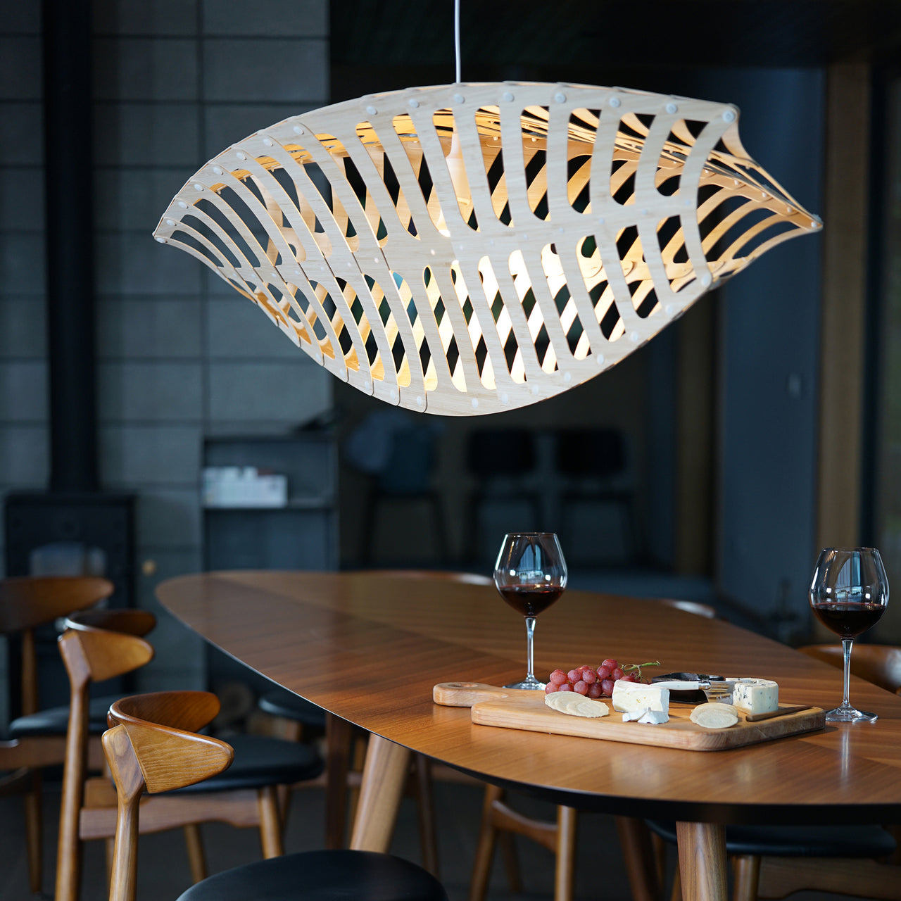 Toru Horizontal Pendant Light: Small