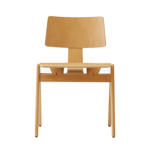Daystak Stacking Chair RD1: Set of 2 + Beech