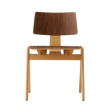 Daystak Stacking Chair RD1: Set of 2 + Walnut + Beech