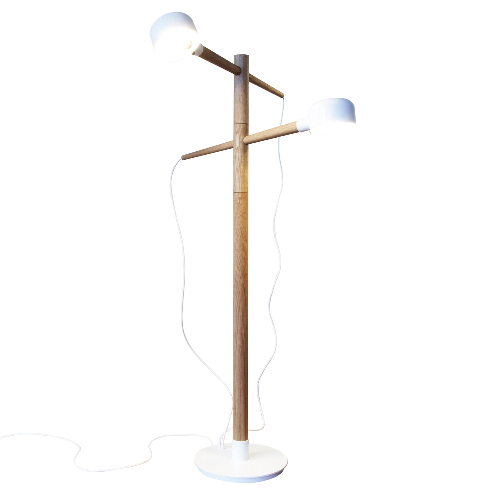 Deadstock Floor Lamp: White