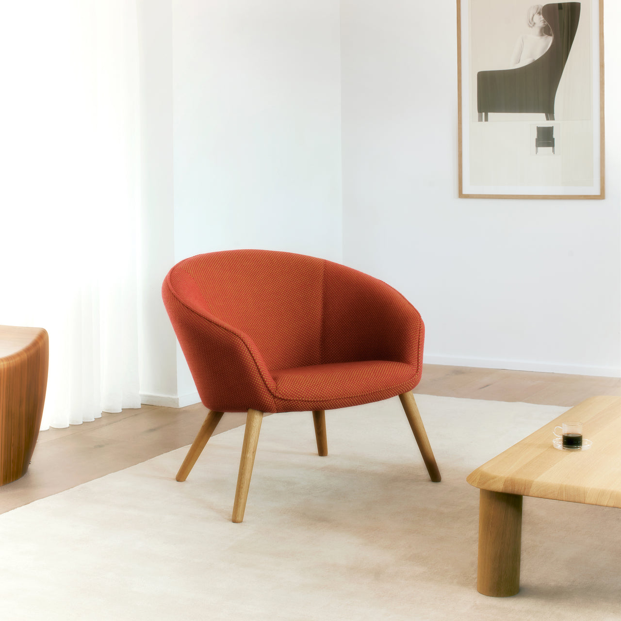 Ditzel Lounge Chair: LS