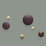 Dots Metal Coat Hooks: Set of 5 + LS
