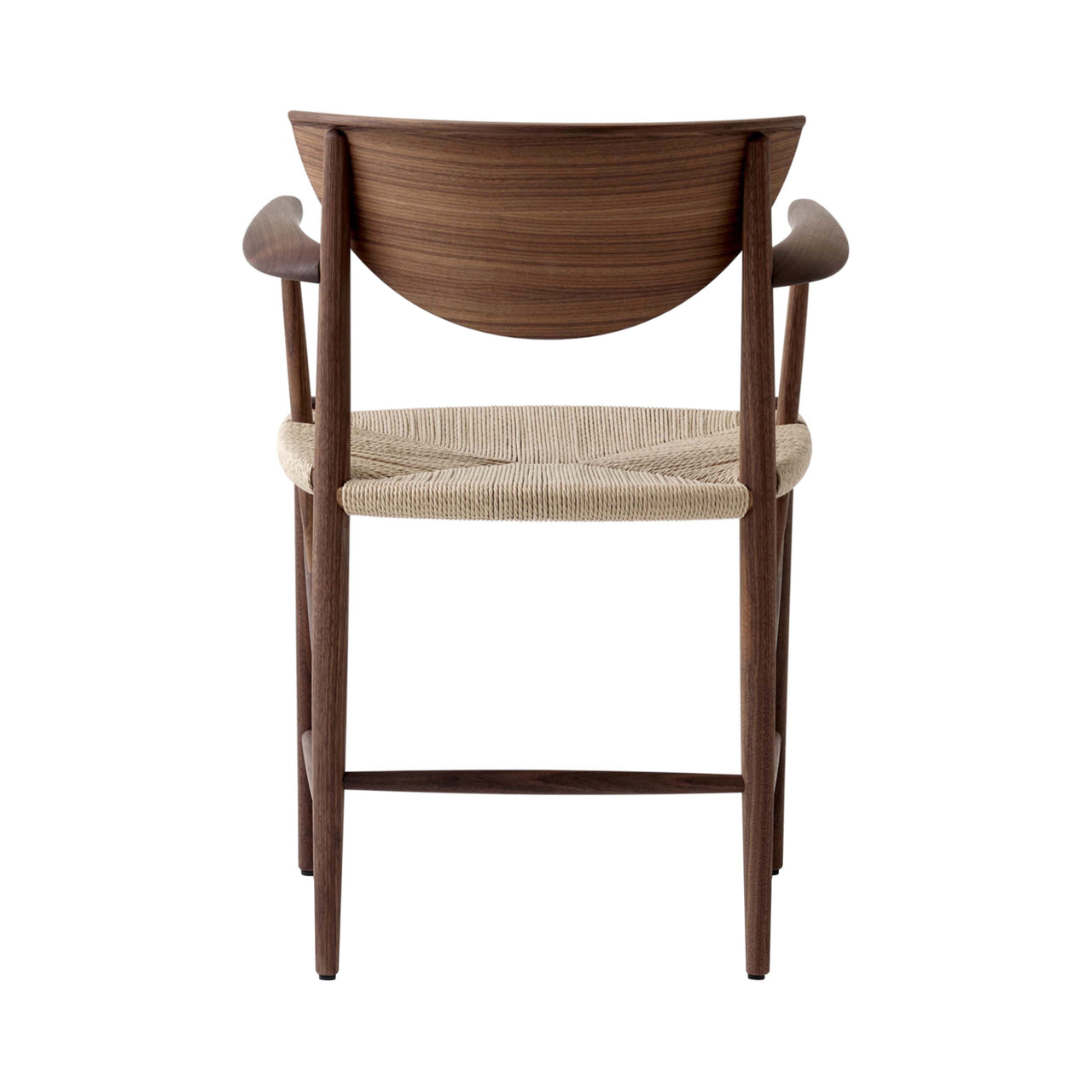 Drawn Armchair HM4: Walnut