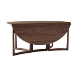 Drop Leaf HM6 Dining Table: Oiled Walnut