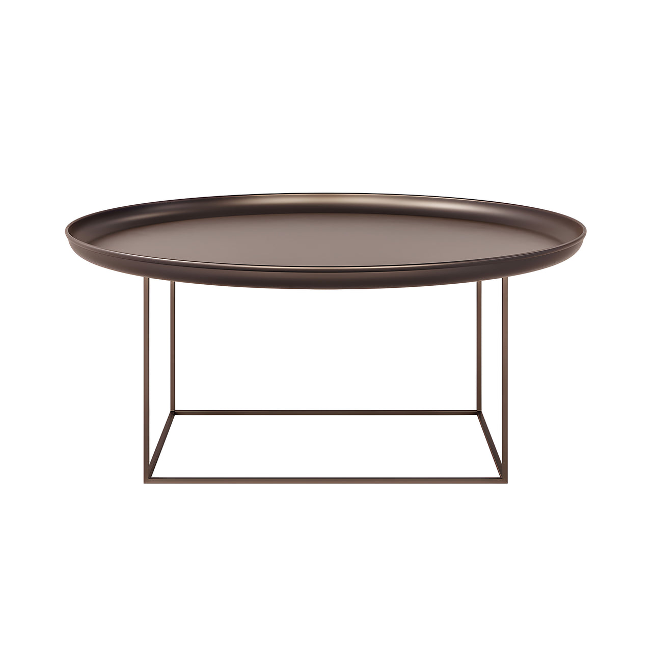 Duke Coffee Table: Large + Bronze