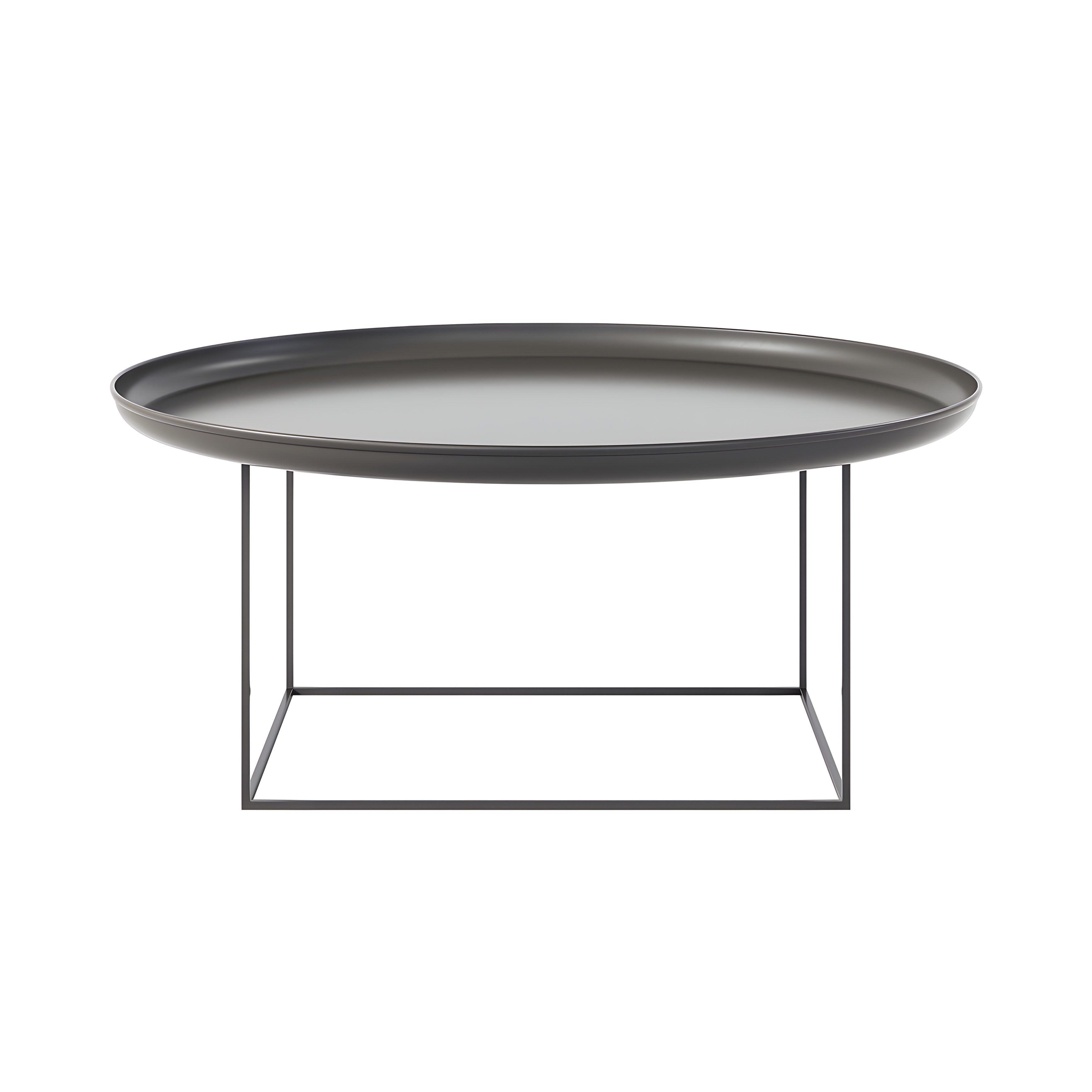 Duke Coffee Table: Large + Earth Black