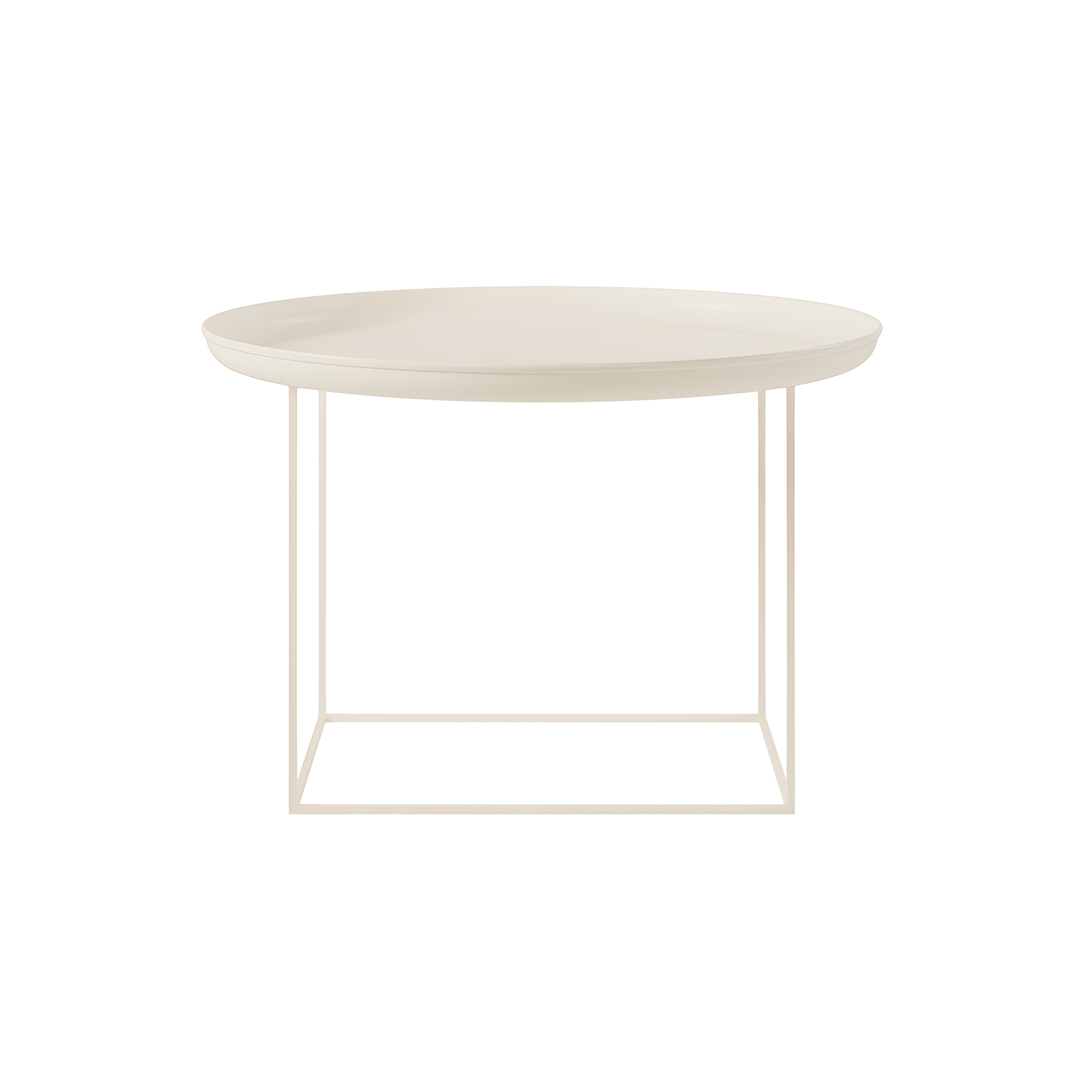 Duke Coffee Table: Medium + Antique White