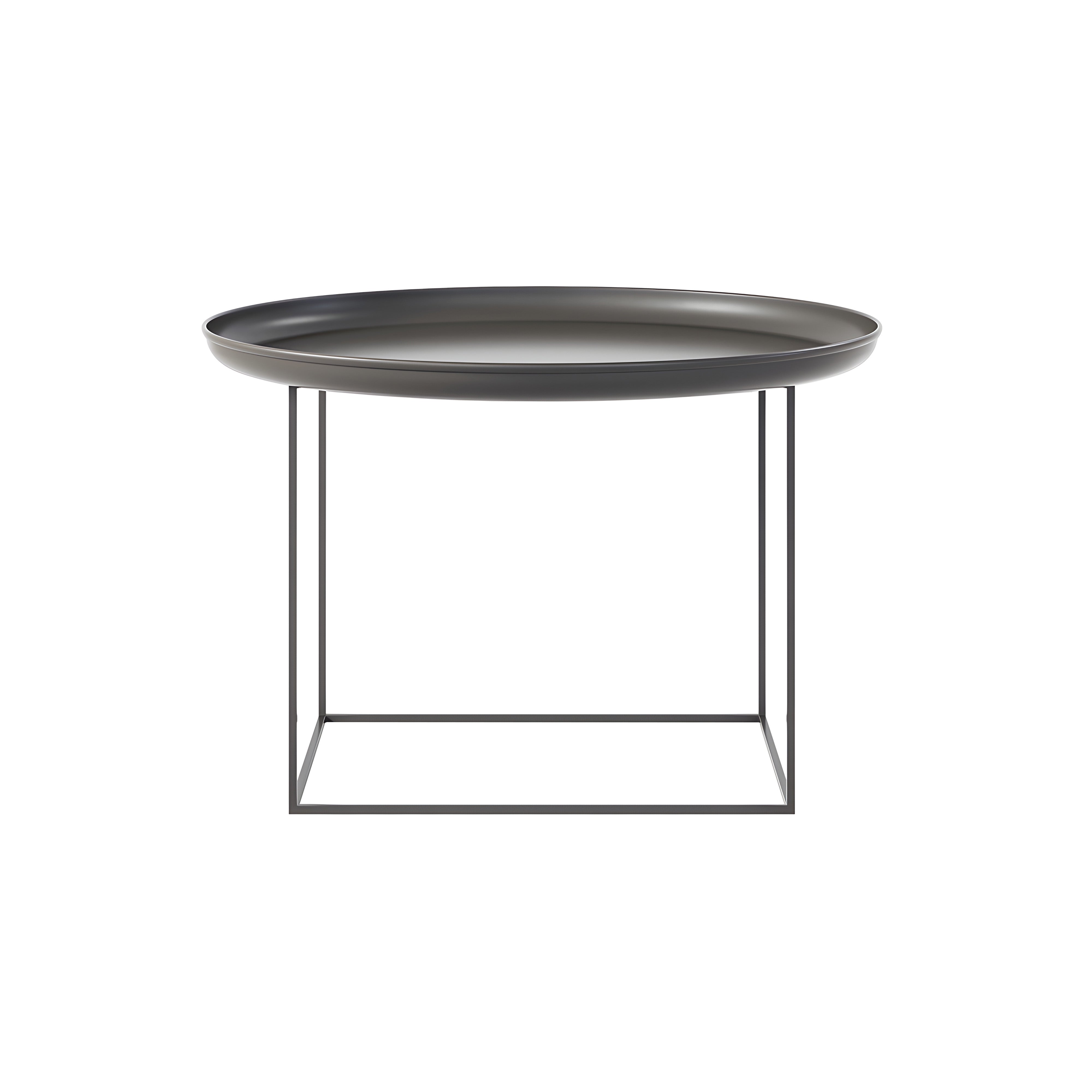 Duke Coffee Table: Medium + Earth Black