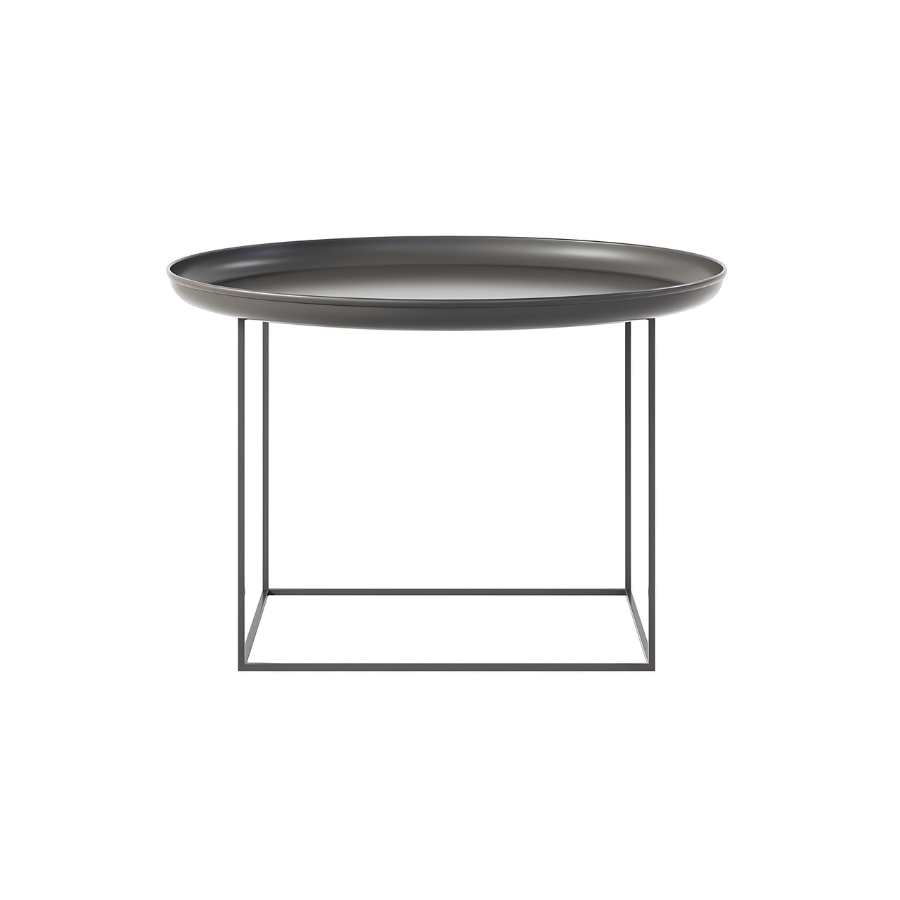 Duke Coffee Table: Medium + Earth Black