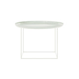 Duke Coffee Table: Medium + Lacquared Mineral