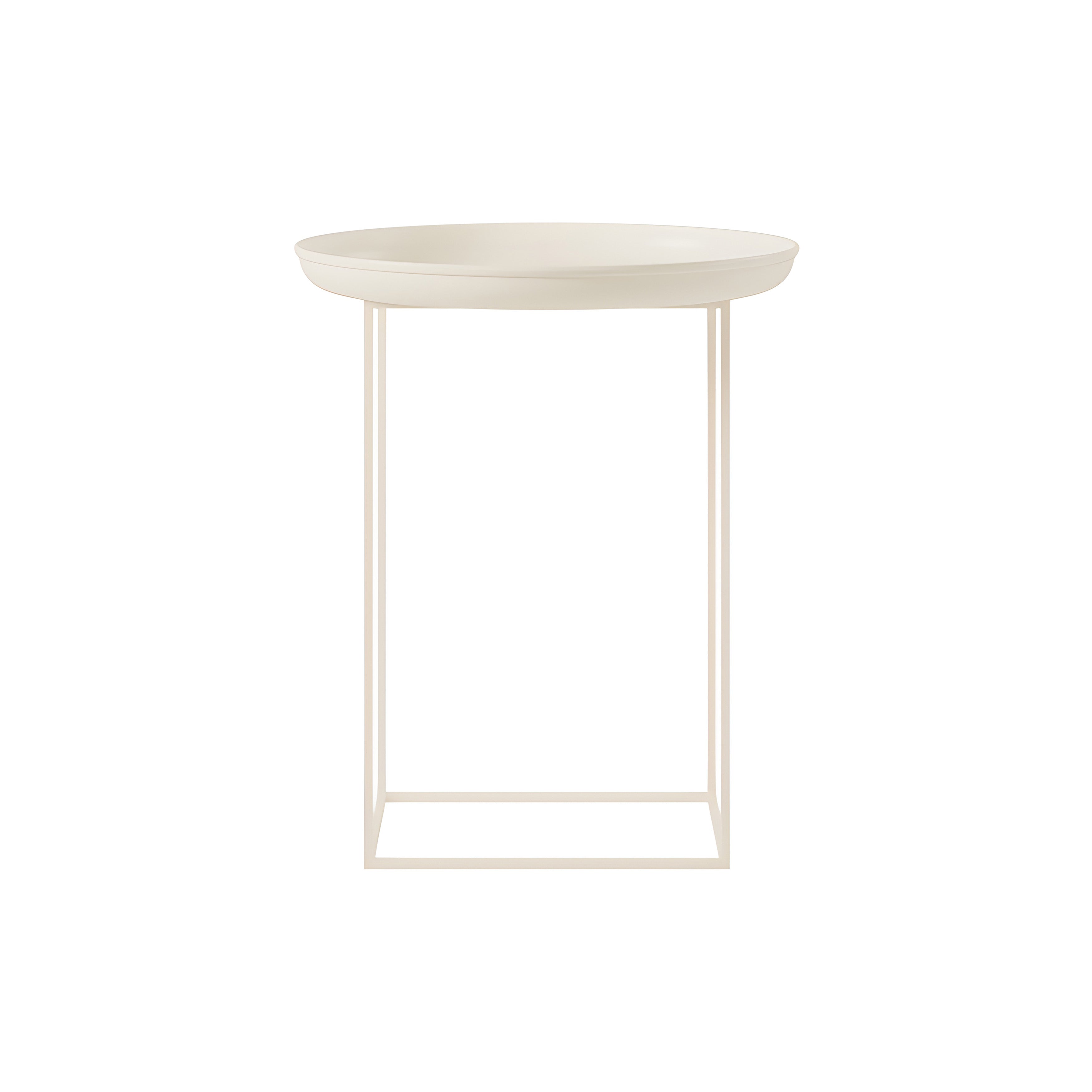 Duke Side Table: Antique White