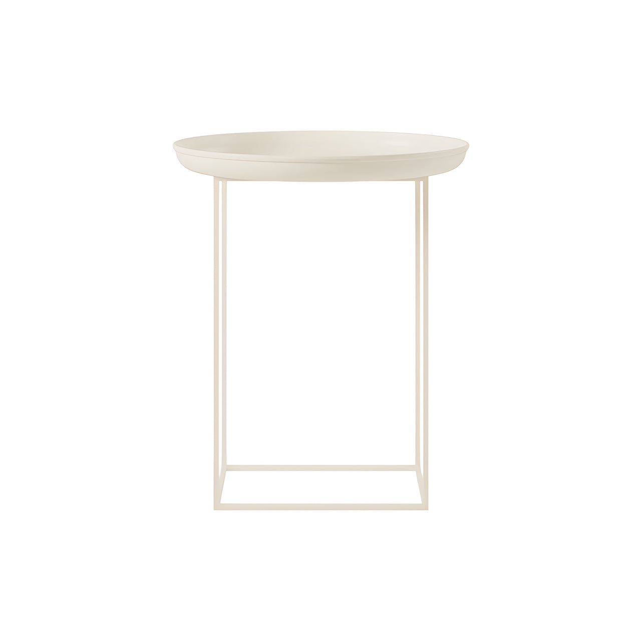 Duke Side Table: Antique White