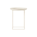 Duke Side Table: Antique White