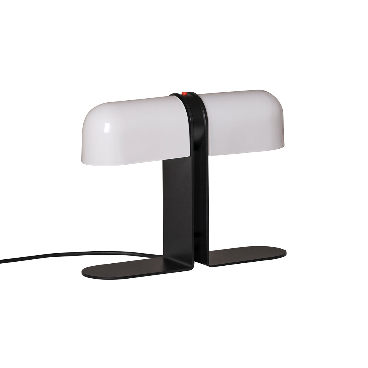 Duo Table Lamp: Translucent White