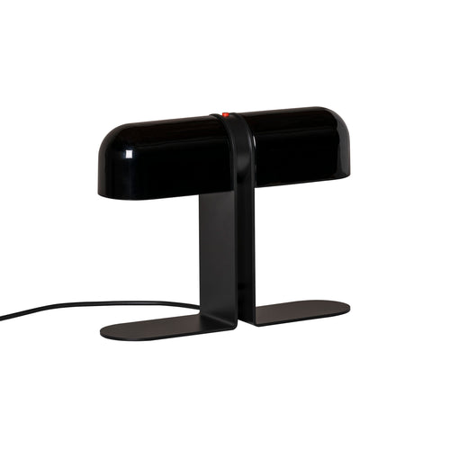 Duo Table Lamp: Opaque Black
