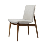 E004 Embrace Chair: Natural Edging Strip + Smoked Oiled Oak