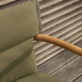 E018 Embrace Outdoor Lounge Chair with Cushion